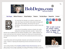 Tablet Screenshot of bobdegus.com
